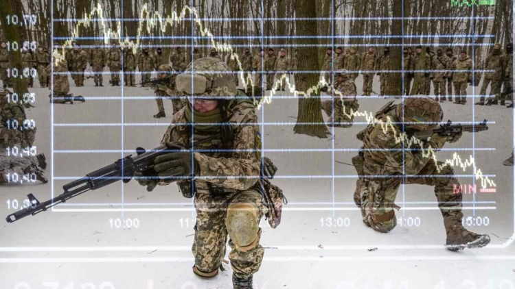 უკრაინაში მიმდინარე კონფლიქტი ინვესტორებს აშინებს, რაც გლობალურ საფონდო ბაზარზეც აისახება