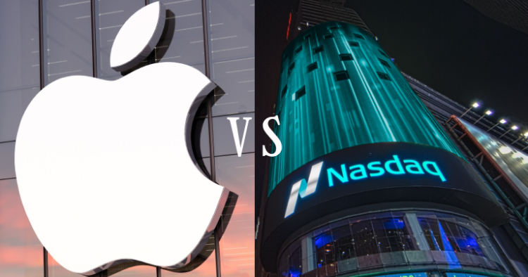 რომელია უკეთესი ინვესტიცია – Apple თუ Nasdaq-ის ყველა აქცია?