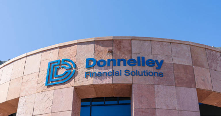რატომ შემცირდა გუშინ Donnelley Financial Solutions-ის აქციები ფასი?