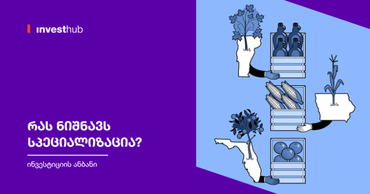 რას ნიშნავს სპეციალიზაცია?