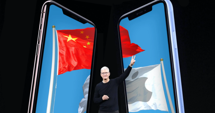 ისტორიაში პირველად, ჩინეთის სმარტფონების ბაზარზე Apple გაყიდვების ლიდერია